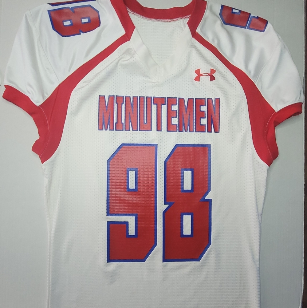 Washington Township Minutemen Authentic NJ H.S. Football Jersey Under Armour XL